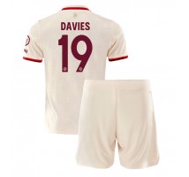 Bayern Munich Alphonso Davies #19 Koszulka Trzecia dzieci 2024-25 Krótki Rękaw (+ krótkie spodenki)